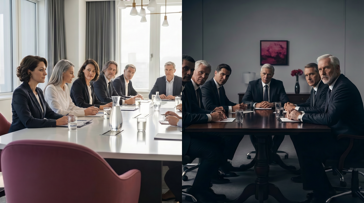Gender diversity gap board versus executive suite corporate leadership 2026